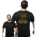 Camiseta Militar Wide Back Seal Team Warfare