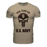 Camiseta Punisher Seal Team Six Navy Seal 