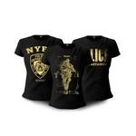 Kit 03 Camisetas Baby Look Feminina NYPD