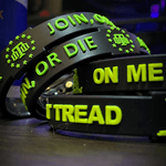 Kit Pulseira de Silicone com Fecho em Latão Dont Tread On Me Liberty Or Death Team Six