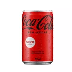 REFRIGERANTE 220ML COCA COLA ZERO LATA UN