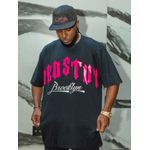 CAMISETA OVERSIZED BED STUY BROOKLYN-ROSE