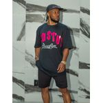 CAMISETA OVERSIZED BED STUY BROOKLYN-ROSE