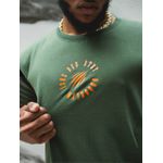 CAMISETA TRADICIONAL CIRCLE VERDE/LARANJA