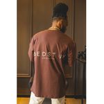 CAMISETA OVERSIZED BS BROOKLIYN MARROM