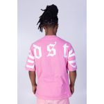 CAMISETA T-SHIRT OVERSIZED SPLASH OF COLOR - ROSA