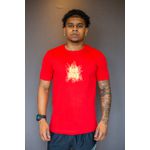 T-SHIRT TRADICIONAL VERMELHA FLAME