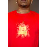 T-SHIRT TRADICIONAL VERMELHA FLAME