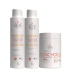 Kit Cachos Revitalização Com Macadâmia E Rícino 1KG