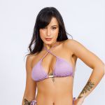 Top Curtininha Avulso - Lilas