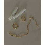 Pulseira Riviera e Mini Esferas Ouro 