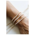Pulseira Riviera 3mm Ouro 