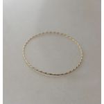 Bracelete Fino Torcido Ouro