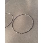 Bracelete Fino Torcido Ródio