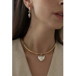 Choker Aro Coração Mix de Banhos 