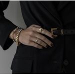 Pulseira Elos Ovais Mix de Banhos