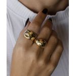 Anel Organic Ouro 