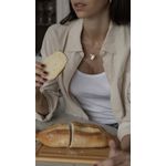 Colar Coração Fio de Nylon