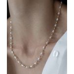 Colar Mini Pérolas e Esferas Ouro