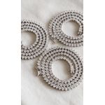 Riviera 3 Garras Ródio (3mm)