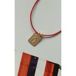 Colar Placa Fish Ouro 