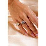 Anel Dedinho Smile Ródio