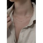 Colar Pedras Zircônia Ouro 