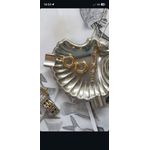 Colar Fish Cravejado Ouro 