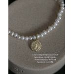 Colar Pérolas Naturais São Bento Prata 925