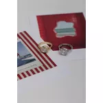 Anel Dedinho Prata 925 Banho de Ouro