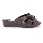Tamanco Chinelo Em Couro Antiderrapante Anatômico Conforto 