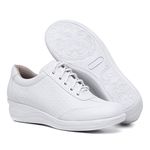 Calçado Feminino Confortável Fechado Sapatênis Mocassim
