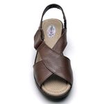 Sandalias Tamanco Chinelo Confort Senhora Couro Mácia Barato 