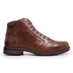 Bota, Coturno Masculino Leve Em Couro Palmilha Gel, Promoção 