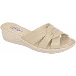 Tamanco Chinelo Couro Anatômico Senhora Promoção Coloridas
