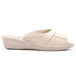 Tamanco Couro Senhora Chinelo Calçado Feminino Anatômico