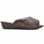 Tamanco Couro Senhora Chinelo Calçado Feminino Anatômico 