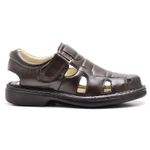 Sandália Masculina Ortopédica Chinelo Sapato Calçado fechado