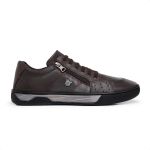 Sapatênis Tenis Tênis Couro Forrado Ziper Lateral