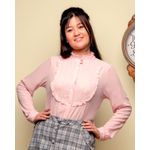 Camisa Sonho Vintage Rosa
