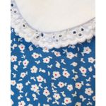 Camisa Ditsy Azul
