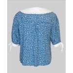 Camisa Ditsy Azul