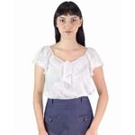 Blusa Eva Laise Branca