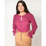 Blusa Romance Proibido Bolinhas