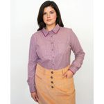 Camisa Flanela Xadrezinho Vinho