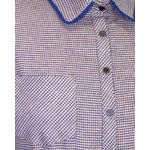 Camisa Flanela Xadrezinho Azul
