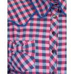 Camisa Flanela Xadrez Lacinho Azul