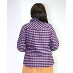 Camisa Flanela Xadrez Lacinho Azul