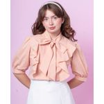 Blusa Refúgio Romântico Peach