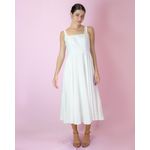 Vestido Branco Margarida